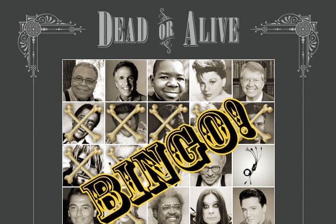 Dead or Alive Bingo